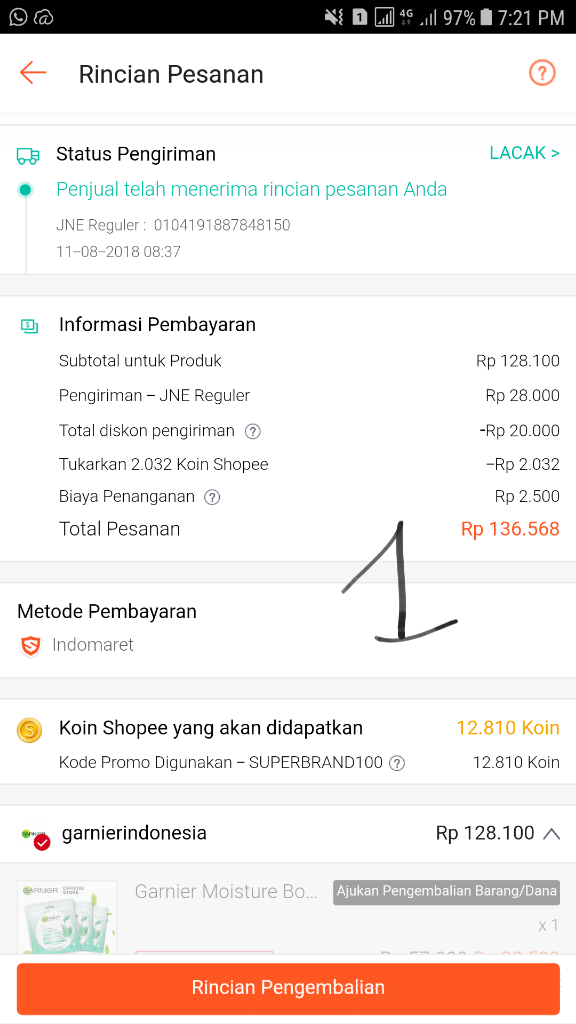 ''SHOPEE'' Sistem pengembalian dana yang bertele-tele