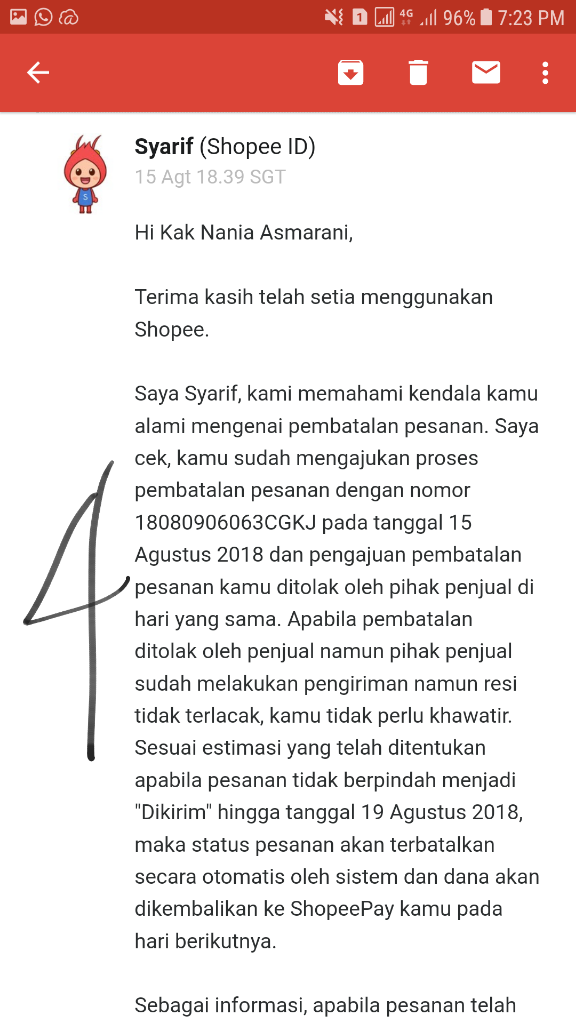 ''SHOPEE'' Sistem pengembalian dana yang bertele-tele