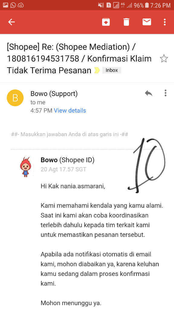 ''SHOPEE'' Sistem pengembalian dana yang bertele-tele