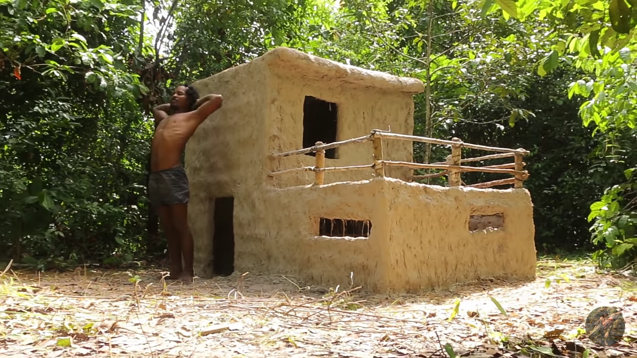 Wow Keren Nih , Membuat Bak Mandi Keren Ditengah Hutan