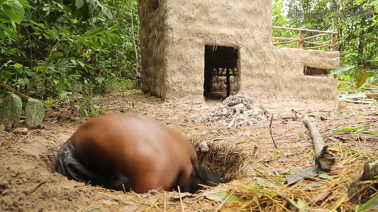 Wow Keren Nih , Membuat Bak Mandi Keren Ditengah Hutan