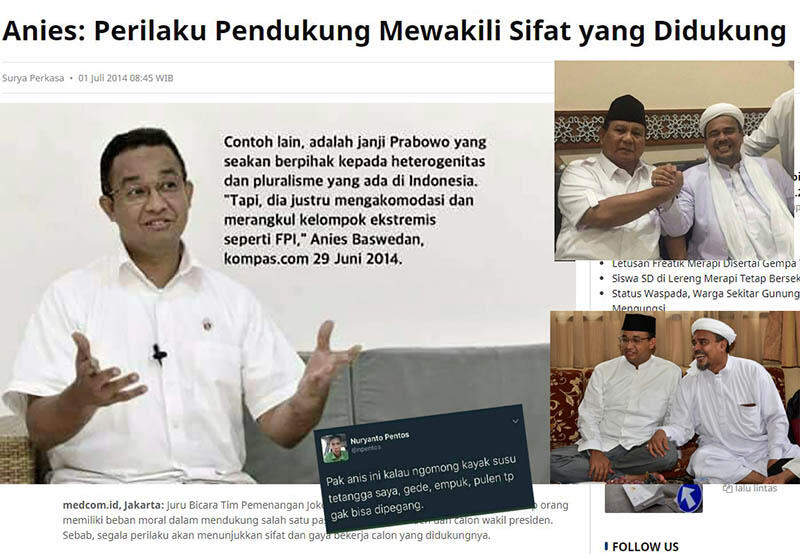 Hadiri Milad, Anies: FPI Bisa Menjadi Perekat Persatuan Umat