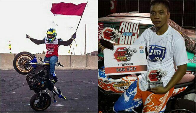 Tak Kalah dari Saddum So, 4 Stunt Rider Indonesia Ini Juga Punya Skill Berkelas