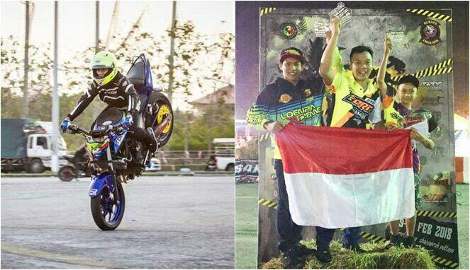 Tak Kalah dari Saddum So, 4 Stunt Rider Indonesia Ini Juga Punya Skill Berkelas