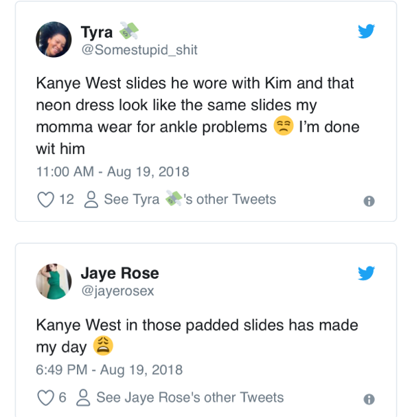 Gaya Kanye West Pakai Sandal Kekecilan Saat Kondangan Dinyinyiri Netizen