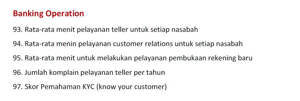 KATALOG KPI Perusahaan