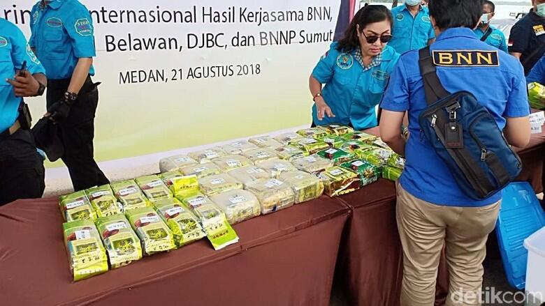 Ini Ibrahim, Anggota DPRD PARTAI NASDEM Bandar Sabu 105 Kg Asal Sumut