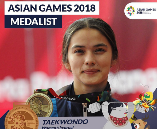 Segerin Mata Gan, Ini Atlet Taekwondo Supercantik asal Uzbekhistan