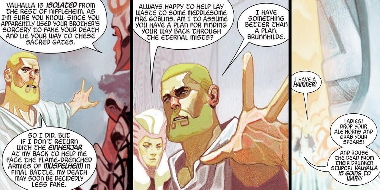 Thor ‘Mati’ Ketika Memimpin Valkyrie Dalam Pertempuran