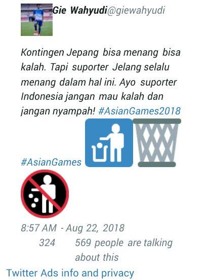 Suporter Jepang Makin Berulah! Mereka Permalukan Indonesia Lagi di Asian Games