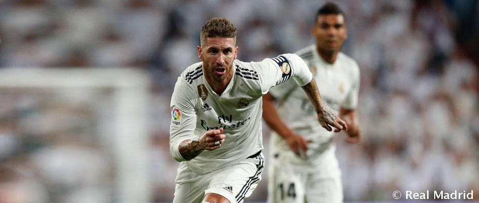 Sergio Ramos, tujuh musim kompetisi berturut-turut sebagai pemain starter.