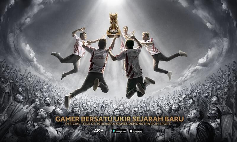 Berhasilkan Timnas AOV Indonesia meraih juara pertama di Asian Games ?