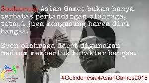 Asian Games Bagi Soekarno, Sang Bapak Proklamator