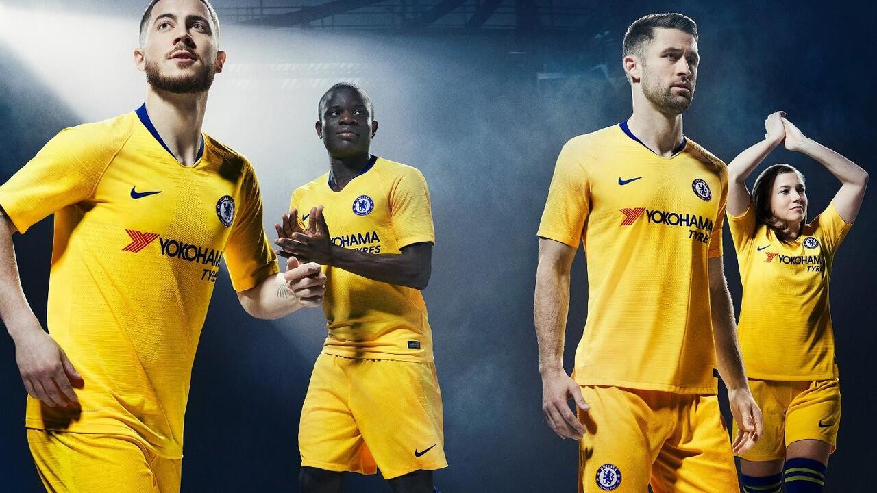 Kumpulan Kostum Tandang Musim 18/19 The Big Six
