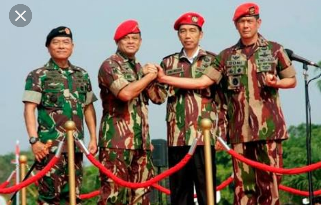 Jokowi Minta TNI/POLRI sosialisasikan Kinerja Pemerintah.
