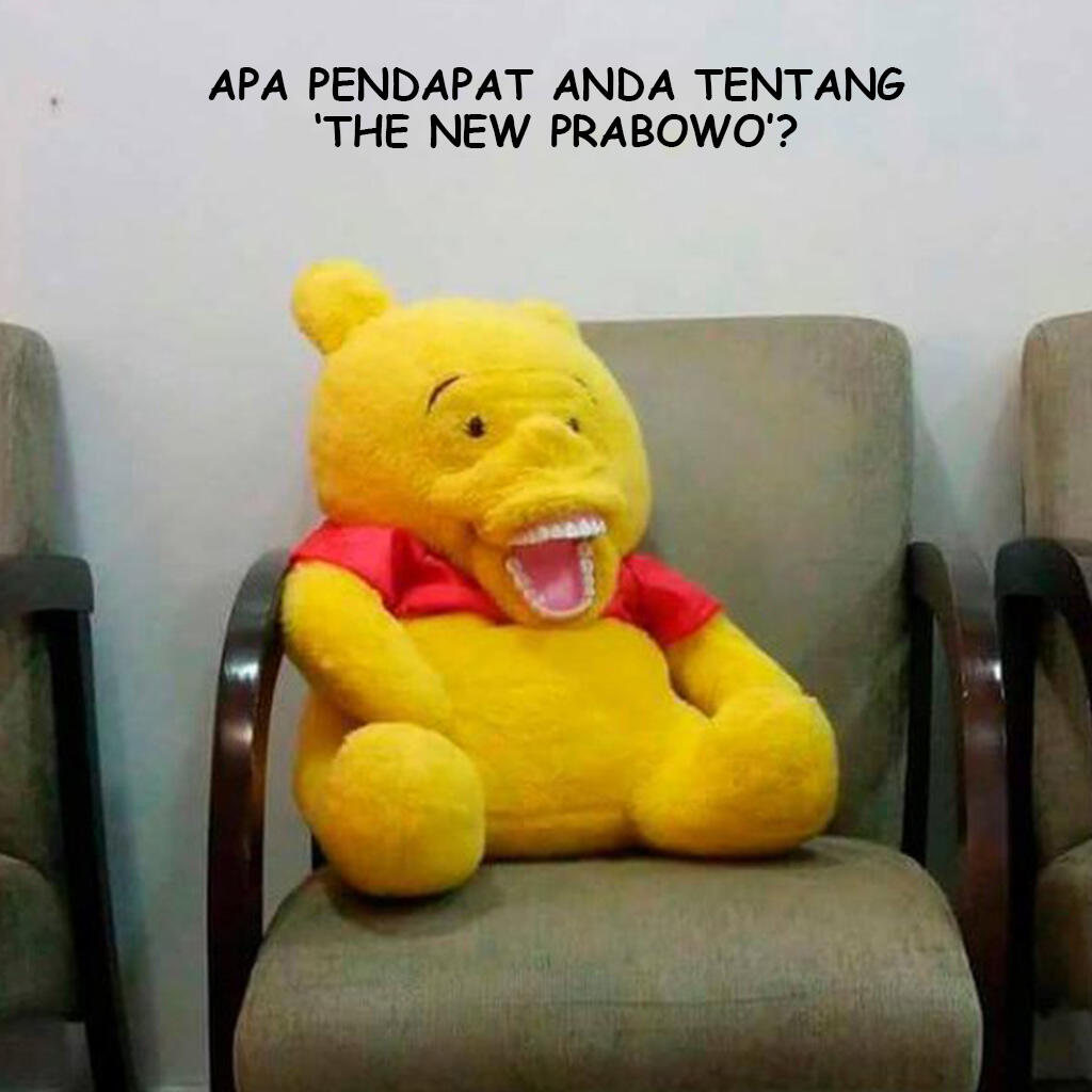 all new prabowo, katanya...