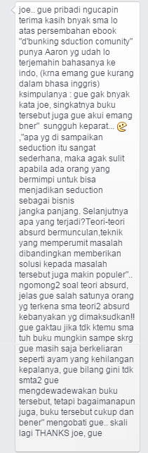 Thread Testimonial Exorio