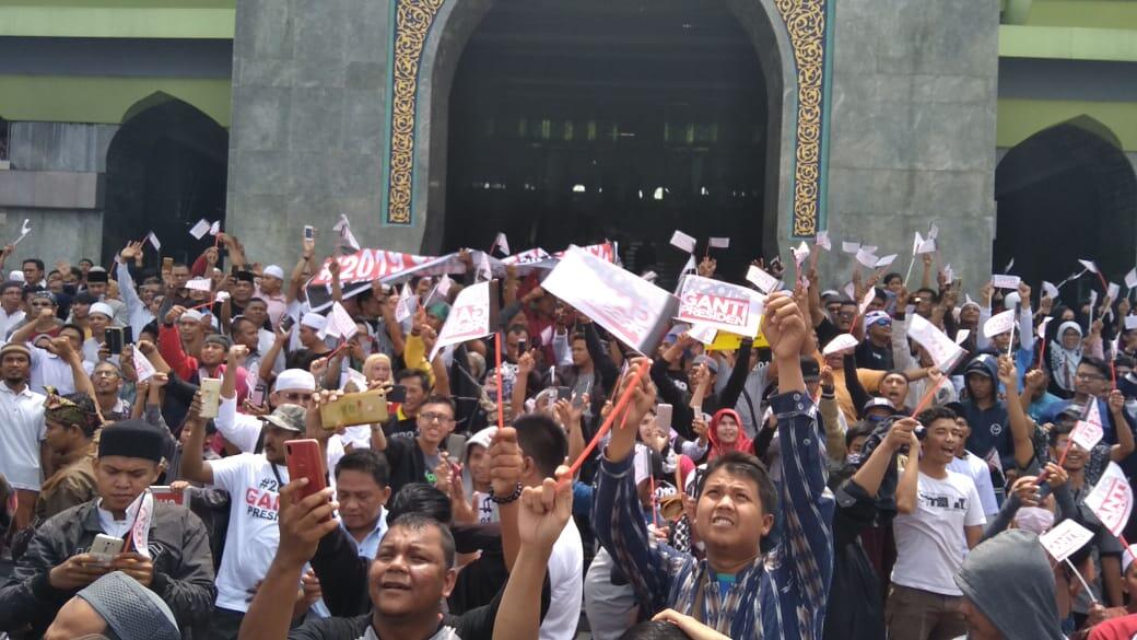 Deklarasi #2019GantiPresiden di Pekanbaru Akan Diikuti 20 Ribu Orang