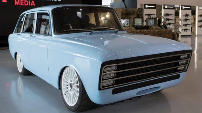 Kalashnikov CV-1, mobil listrik Rusia penantang Tesla