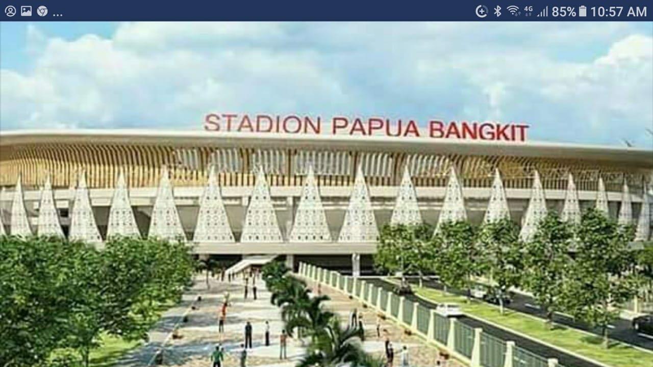 STADION TERMEGAH KEDUA, AKAN ADA DI TANAH PAPUA