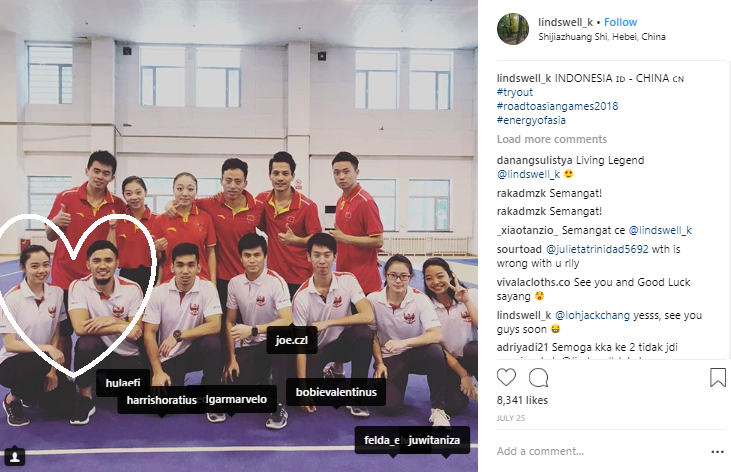 Lindswell kwok dan Hulaefi