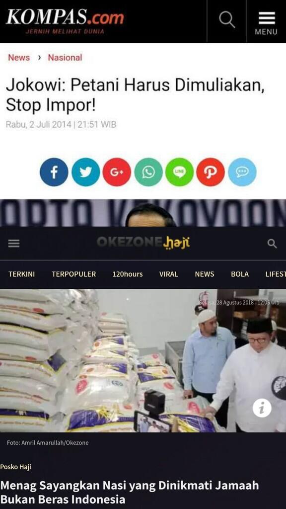 Menag Sayangkan Nasi yang Dinikmati Jamaah Bukan Beras Indonesia