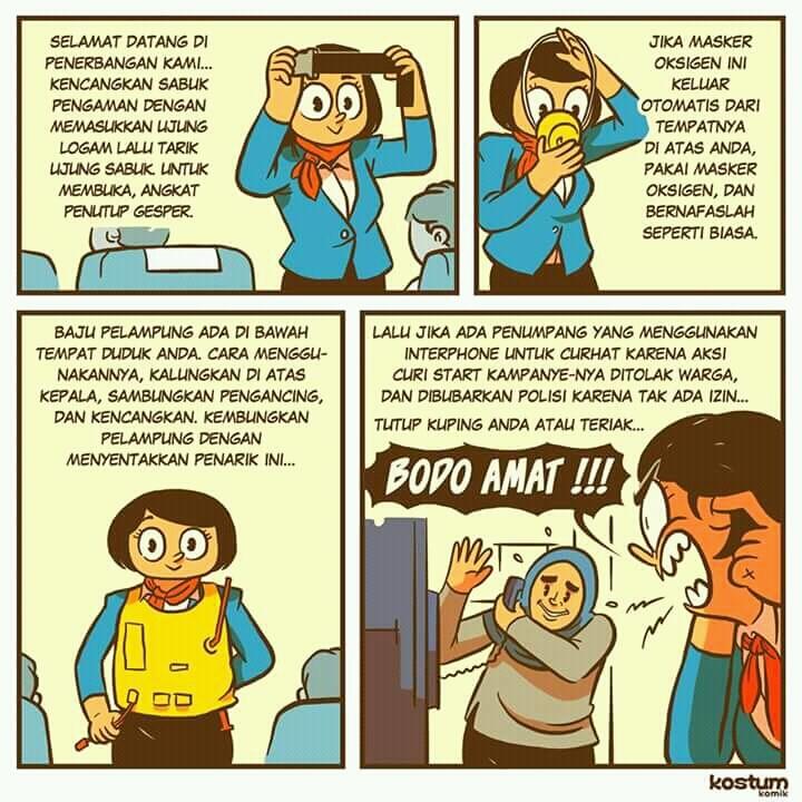 Mampus! Kuasai Mikrofon Pesawat Terbang, Neno Terancam Pidana Satu Tahun Penjara