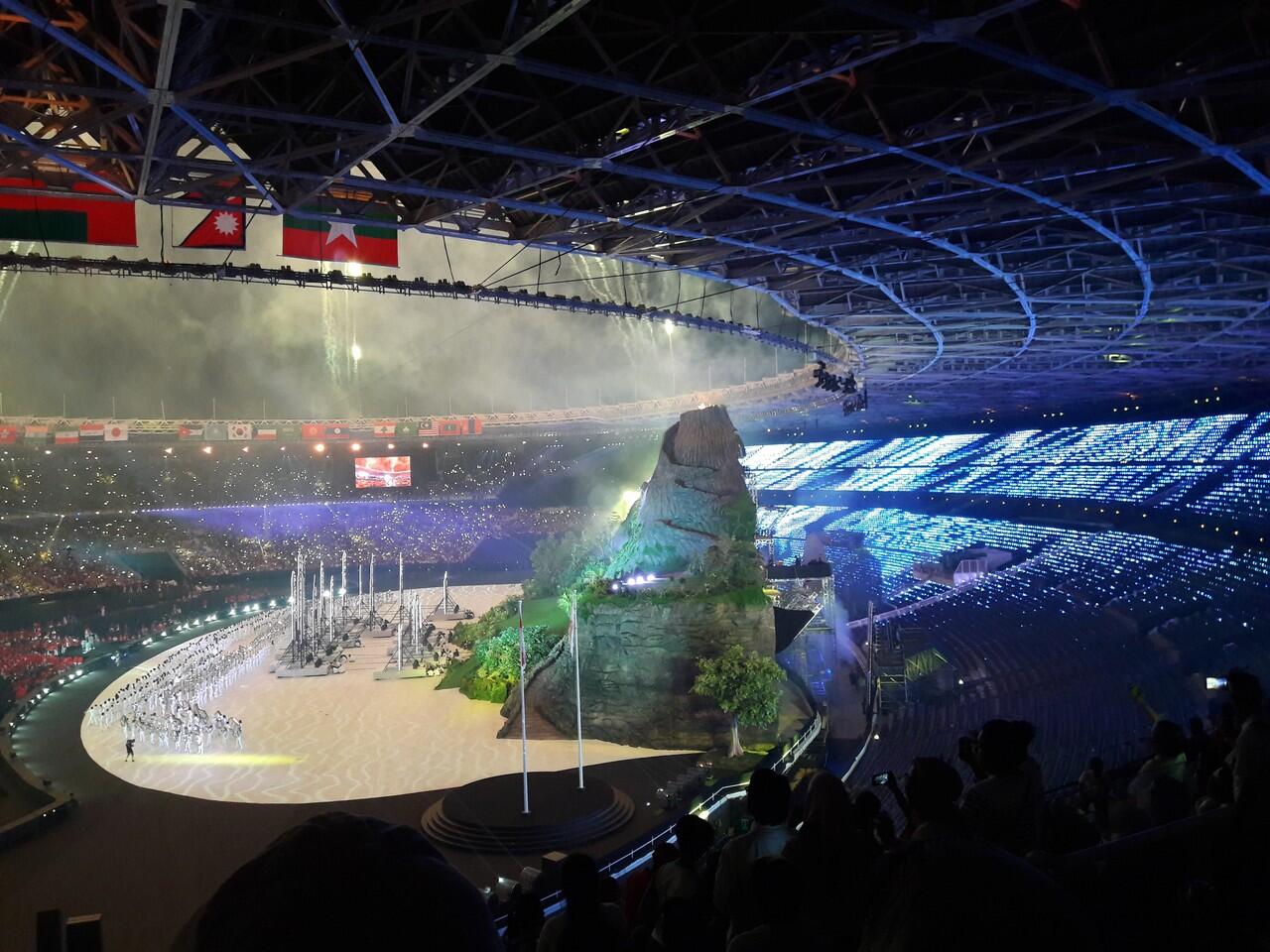 Late Review: Serunya Nonton Langsung Opening Asian Games 2018