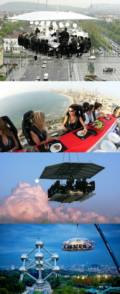 Makan Di Langit, Ada Yang Pernah Coba?