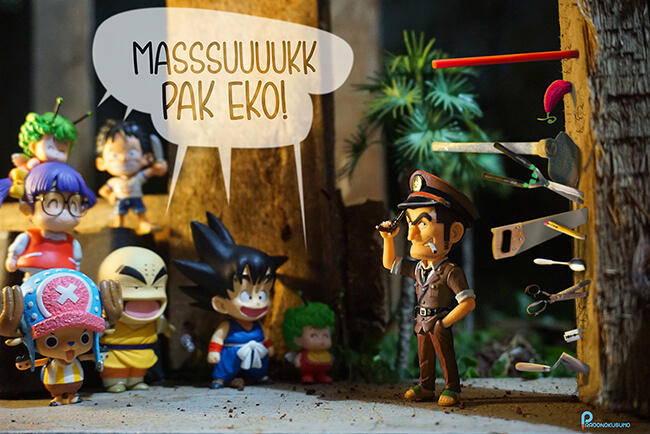 MASUK PAK EKO ! - Toy Photography - tips &amp; trik - behind the scene