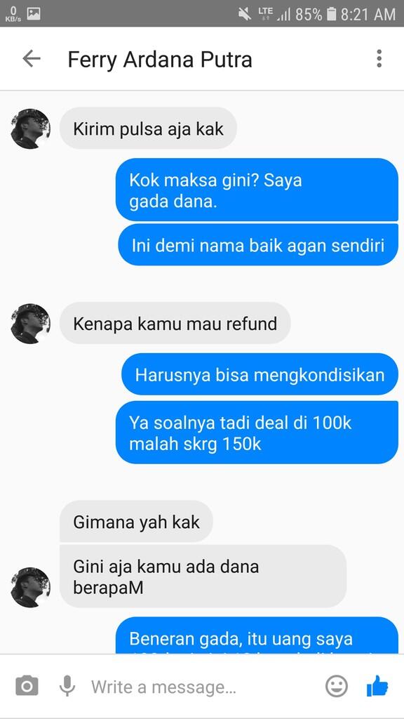Awas Admin Banyak Testimoni Juga Nipu Ternyata!!