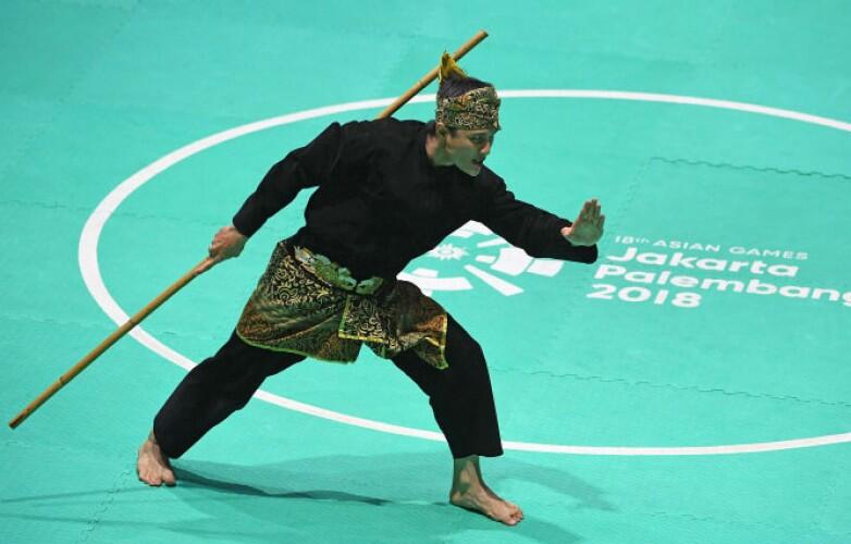 Pukau Juri, Sugianto Raih Emas Tunggal Artistik Pencak Silat