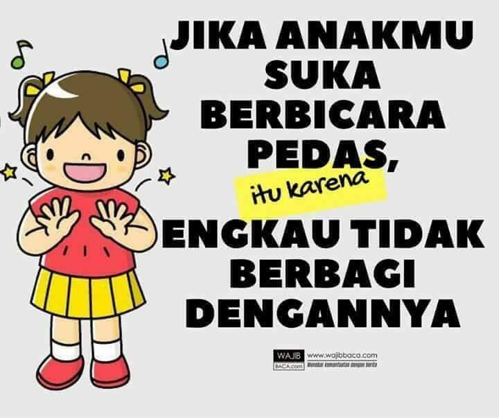 Kesalahan Bukan pada Anak Tapi Cara Orang Tua Mendidiknya