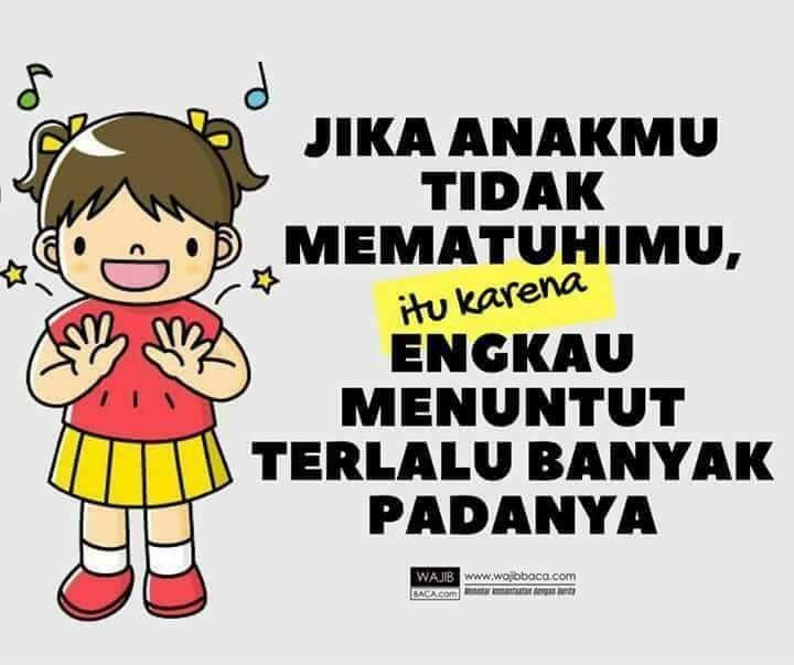Kesalahan Bukan pada Anak Tapi Cara Orang Tua Mendidiknya