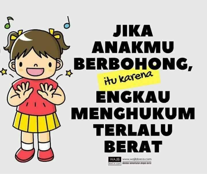 Kesalahan Bukan pada Anak Tapi Cara Orang Tua Mendidiknya