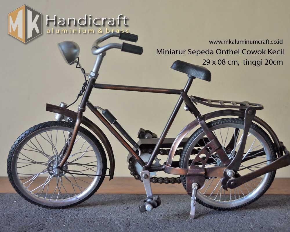Miniatur Sepeda Jawa - Sepeda Onthel - Sepeda Ontel - Sepeda Kuno