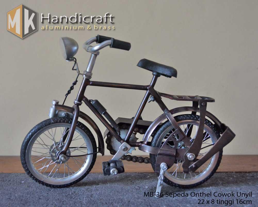 Miniatur Sepeda Jawa - Sepeda Onthel - Sepeda Ontel - Sepeda Kuno
