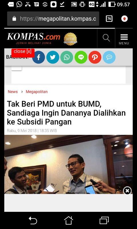 Anies Usulkan PMD Belanja DKI Membengkak