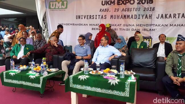 Mahasiswa UMJ Lantangkan Ganti Presiden, Ini Respons Sandiaga