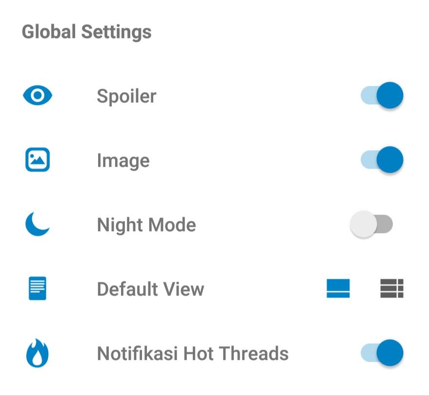 Saran : Fitur Button on/off pada menu setting profile &amp;#40;Khusus Reputasi&amp;#41; 