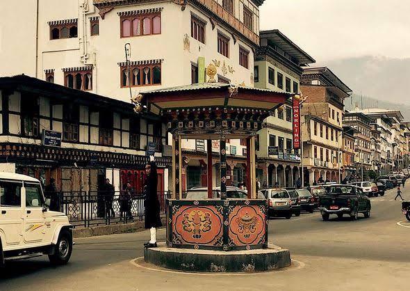 Kota Tanpa Traffic Light Ada Di Thimphu Bhutan