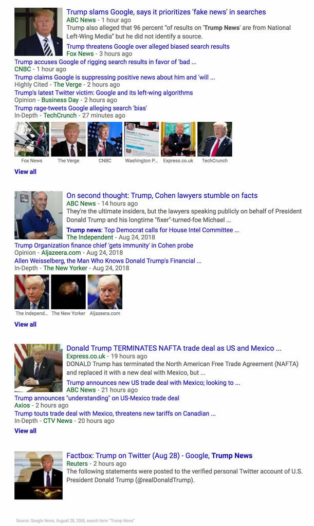 Debunking Donald Trump's latest conspiracy theory on Google