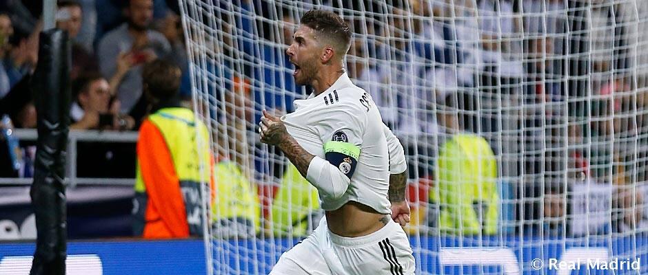 Gol-gol terhebat dari Sergio Ramos