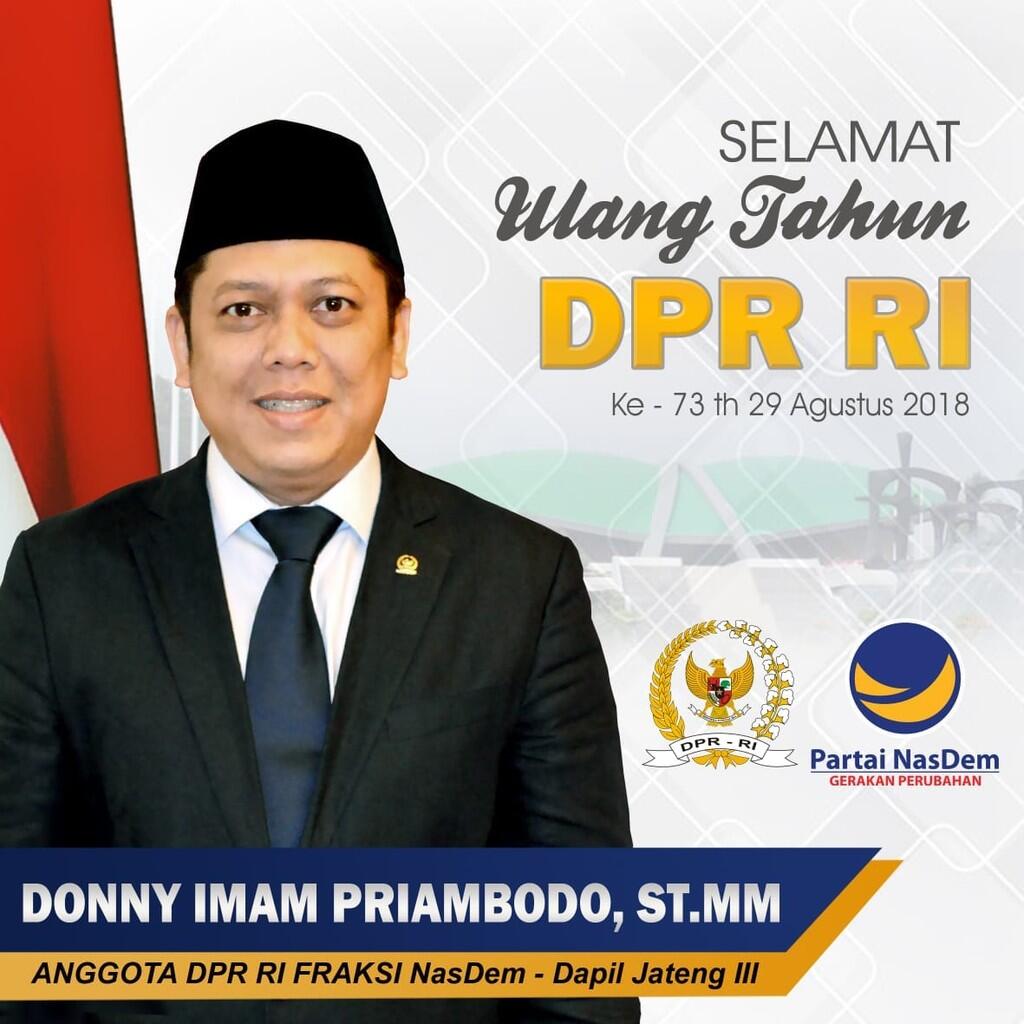 DIHARAPKAN MENJADI SOSOK YG DEWASA DALAM MENGHADAPI PERSOALAN Donny Imam Priambod