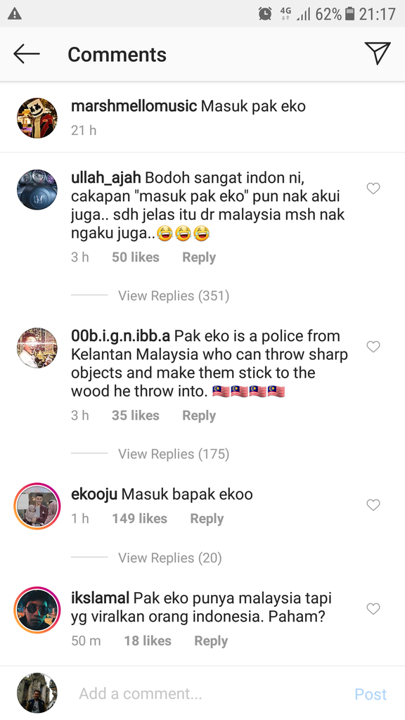 Kocak! Marshmello Juga Ikutan Tren 'Masuk Pak Eko'