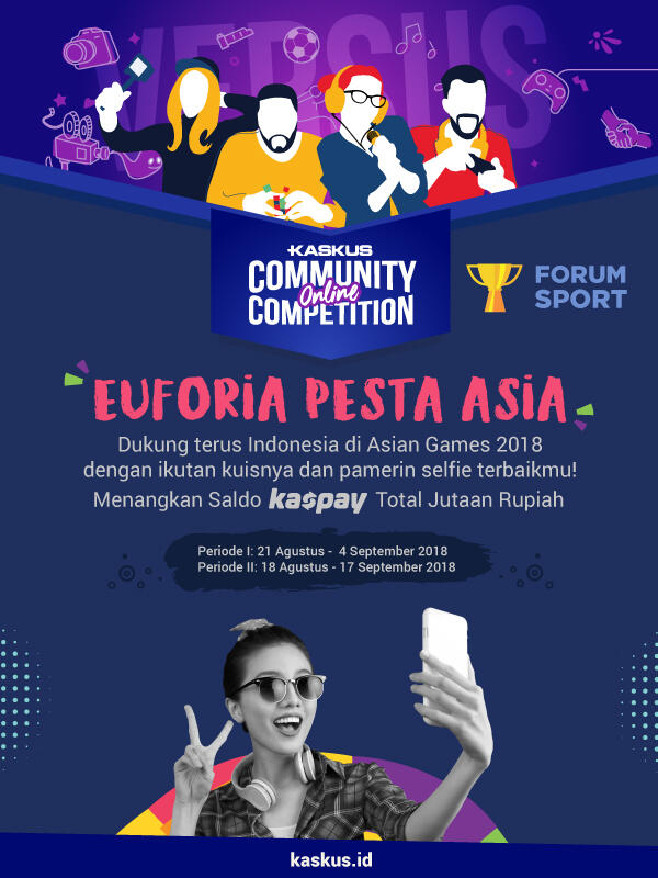 Kompetisi Forum Sports &quot;SELFIE DENGAN ASIAN GAMES 2018&quot;