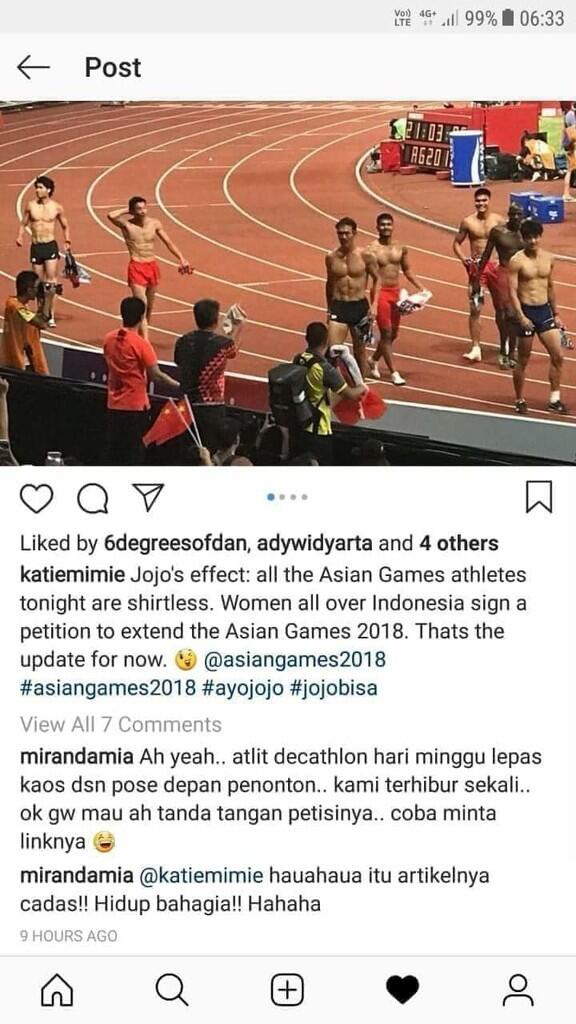 Antusiasme Kaum Hawa Terhadap Jojo
