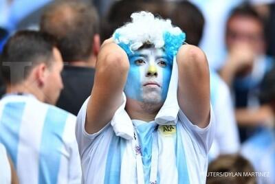 Krisis peso Argentina mendorong inflasi sampai 31,2%