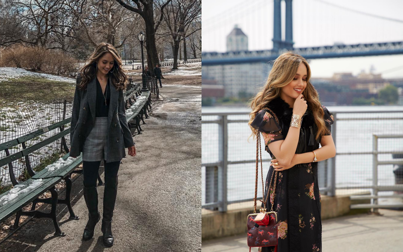 Kembaran Style sama Cinta Laura, Gaya dan Bajunya Kayak Bule Amerika Banget!