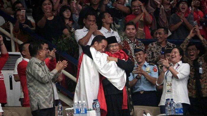 Jokowi-Prabowo Berpelukan, Ini Dialog yang Diimajinasikan Warganet